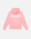 RADIANT ZIP HOODIE PINK DUST
