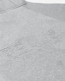 LEGACY ZIP HOODIE V2 GREY MARLE - back print