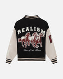 HORSE LETTERMAN JACKET BLACK