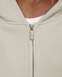 HEAVEN LOGO ZIP HOODIE WHEAT