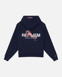 STRIDE ZIP HOODIE NAVY