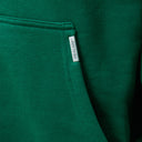 STUDIO ZIP HOODIE PINE GREEN