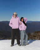 GLIMMER LOGO HOODIE POWDER LILAC