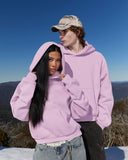 GLIMMER LOGO HOODIE POWDER LILAC