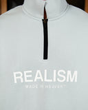 ELITE HALF ZIP SWEATER SUB SLATE