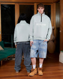 ELITE HALF ZIP SWEATER SUB SLATE