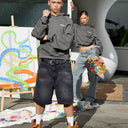 STUDIO HOODIE COOL GREY