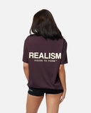 VISION LOGO TEE PLUM