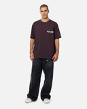 VISION LOGO TEE PLUM