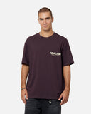 VISION LOGO TEE PLUM