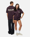 VISION LOGO TEE PLUM