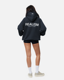 VISION LOGO HOODIE ROYAL NAVY - model back full